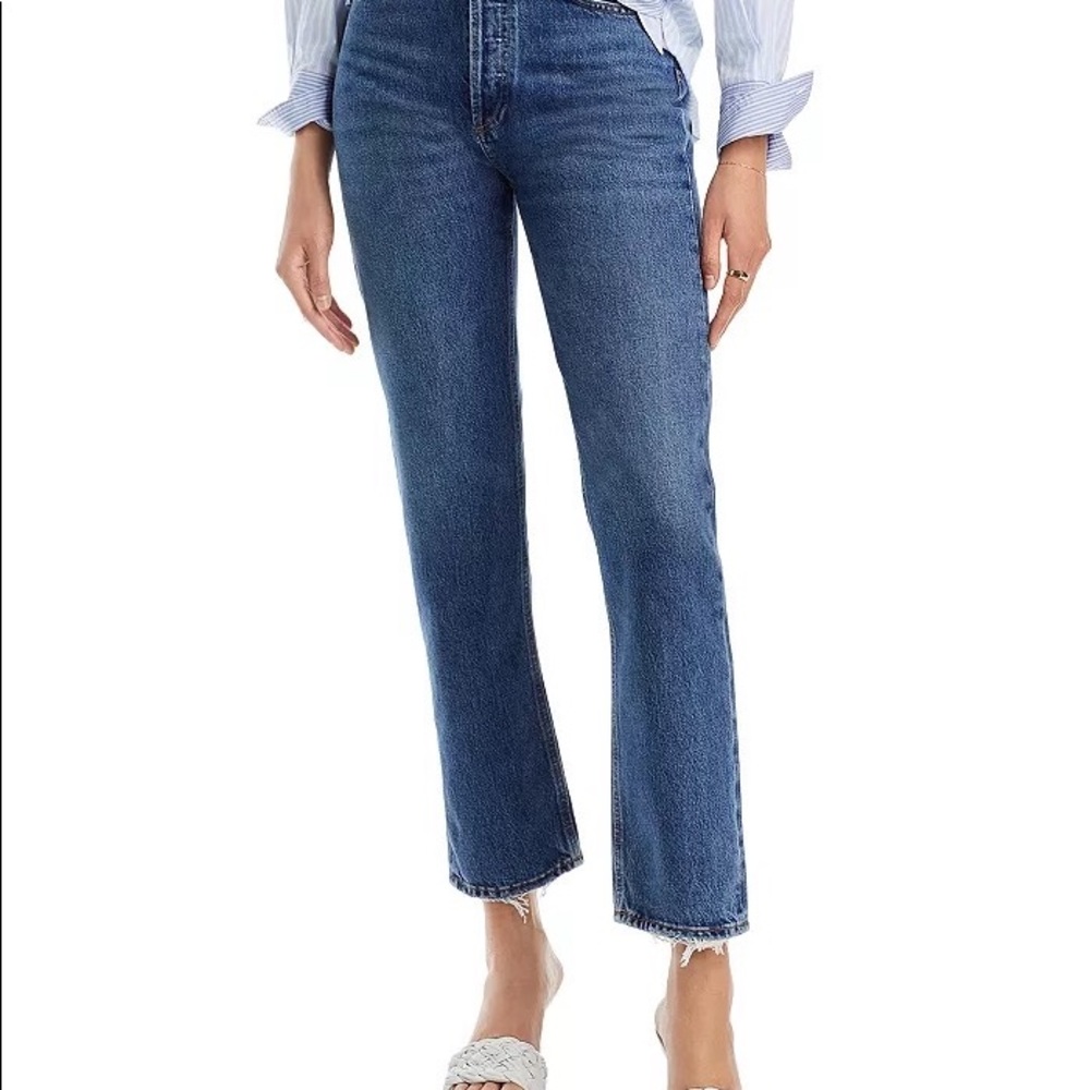 Brand New Agolde 90s Pinch Waist High Rise Straight Jeans in Range Size 27